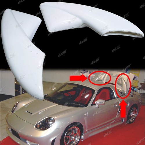 Pair frp rear engine lid - 1,